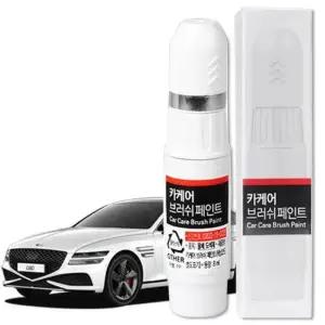 [QNT182XW_58]우유니화이트 도색 자동차기스제거 휠 G80