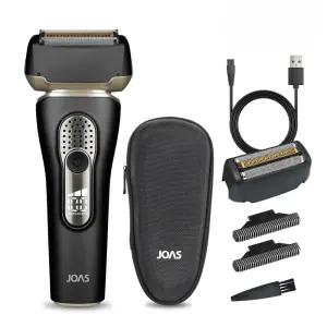 조아스 프리미엄 전기면도기 티타늄코팅 3중날 JS-7100 생활방수 청소년면도기