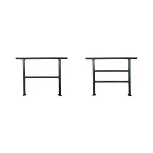 [앤빌리언 링크] 평지 난간대 1단 2단 손잡이 안전바 주택 난간 안전가드 펜스