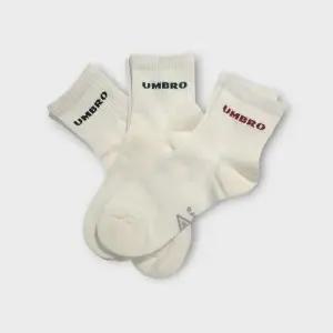[셀러허브][엄브로] 2025 UQ123CSC19/에센셜 가로워딩 3PACK 앵클/SCW0(스위트콘),WHT0(화 (S28451269)