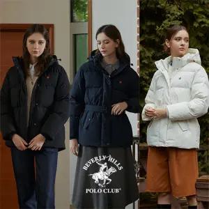 비버리힐즈폴로클럽 여성 디테쳐블 클래식 푸퍼패딩 1종