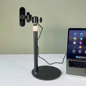 웹캠 거치대 장비 셀프 카메라 스마트폰 수직촬영 촬영용