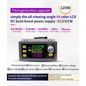 SK60 SK120 DC 벅 부스트 컨버터 CNC 조정 가능한 규제 실험실 전원 공급 장치 정전압 전류 태양열 충전