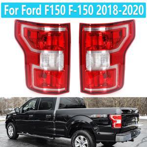 포드 F150 F-150 용 자동차 할로겐 테일 라이트 2018 2019 후방 브레이크 역방향 정지 램프 액세서리 JL3Z-13405-H JL3Z13404G