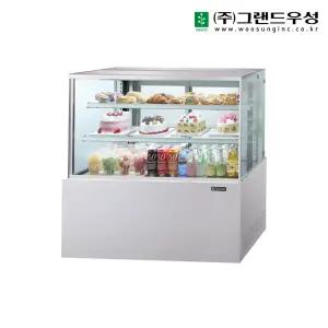 우성 제과쇼케이스 1200 3단 사각 뒷문형 GWB-KRG12CF (1200x650x1200)