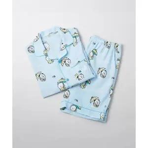 SPAO 스파오 [담곰이] 나는 귀엽담곰 반팔 파자마(LIGHT BLUE)_SPPPF25U04 554460