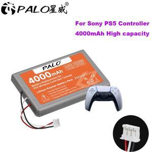 PALO PS5 컨트롤러 배터리 ps5 Sony Playstation LIP1708 DualSense 게임 CFI-ZCT1J 용 충전식