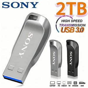 소니 2TB USB 3.0 펜 드라이브 고속 전송 SSD Pendrive Cle 휴대용 디스크 플래시 Memoria Stick