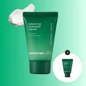 이니스프리 그린티 세라마이드 크림 50mL (튜브형) + 그린티 세라마이드 크림 15mL