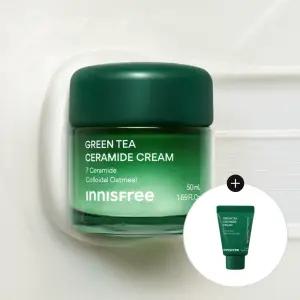 이니스프리 그린티 세라마이드 크림 50mL + 그린티 세라마이드 크림 15mL