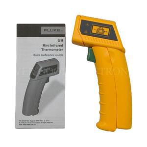 FLUKE 59 산업 적외선 온도계 휴대용 테스터 레이저 고정밀 디지털 디스플레이