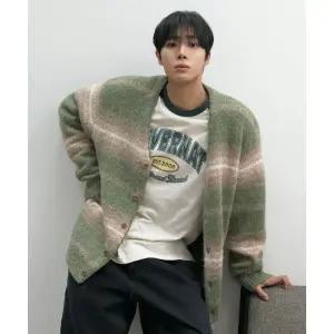 COVERNAT 커버낫 추영우 그라데이션 스트라이프 가디건 Green CO2504KT32GN 1434479