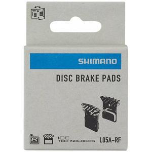 Shimano L05A-RF 수지 디스크 브레이크 패드(아이스 테크 열 방사 냉각 핀 포함)