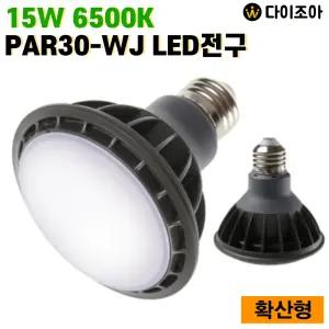 [창고정리] 파룩스 15W 6500K PAR30 흑색 확산형 LED 전구/ LED램프/ LED전구/ 확산조명 PAR 30 F 15W