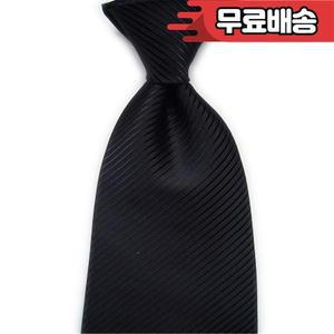 남성 패션 넥타이 10CM 4 비즈니스 웨딩  실크 솔리드 스트라이프 블랙 레드 화이트 퍼플