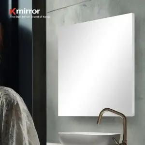 욕실거울 사각누드 화장실거울 800x800 Kmirror-PL880