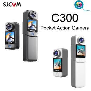 SJCAM C300 포켓 액션 카메라 4K 30FPS 6축 자이로 이미지 안정화 슈퍼  비전 5G 와이파이 원격 웹캠 스포