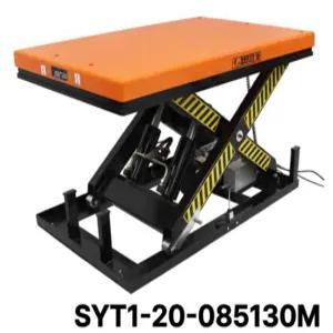 쌍용리프트 전동 1단 고정식 테이블 리프트 SYT1-20-085130M 2톤 유압 작업대