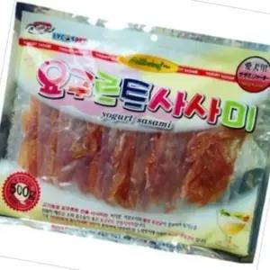 고품질 강아지 간식 요구르트 사사미 500g 신선한 원기회복 애완견 (WFK7BJ1)