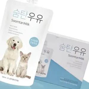 고품질 강아지 전용 우유 180ml 분유 간식 음료 (WFK7LDW)