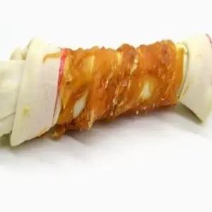 고품질 강아지 간식 치킨 스틱 15p 5개 고단백 육류 소고기 (WFK7LEK)