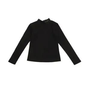 [갤러리아] 베네통키즈 골지목폴라티셔츠 QATS21561BK