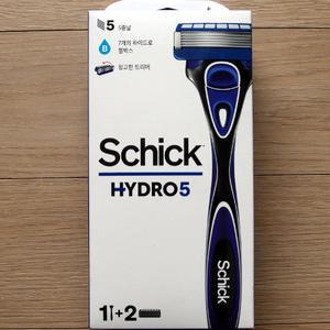 쉬크 하이드로5 면도기  (스킨가드 하이드로젤박스 )