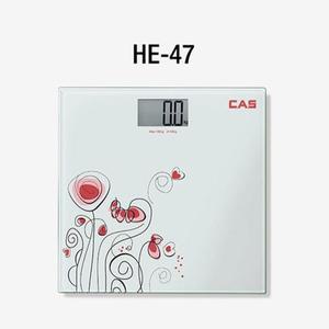 카스 플라워 디지털 체중계 HE-47