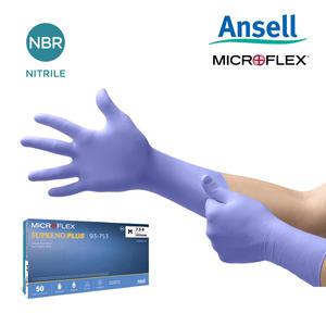 [안셀]Microflex Supreno Plus 수프레노 플러스 니트릴 일회용 작업용 12인치 93-753