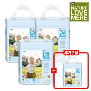 네이쳐러브메레 슈퍼슬림 팬티기저귀 대형 18매 3팩 + (Gift) 1팩 더 총 4팩