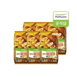 [풀무원] 풀무원 체다모짜 핫도그 4입X6봉