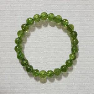 천연석 페리도트 감람석 원석팔찌 AAAA 8mm (19g) 8월 탄생석