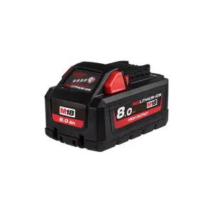 밀워키 M18 HB8 18V 8.0Ah 리튬이온 배터리 CHP CHX