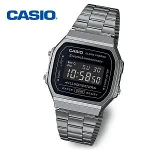 [카시오][정품] CASIO 카시오 A168WGG-1B 빈티지 레트로 공용 전자 메탈시계
