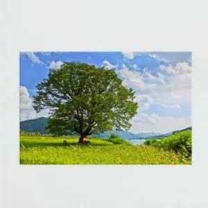 꾸밈 pj717-아크릴액자_느티나무아래휴식 대형)