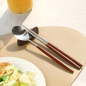 [BSF]메이플 우드 옻칠 한식 수저세트