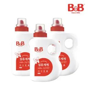 비앤비 유아 섬유세제 1500ml 용기형 3입