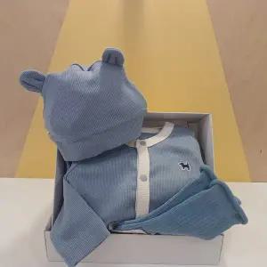 [블루독베이비](신세계 사우스시티)BL)모달컬러배내바디수트,양말 선물세트(45170-040-21+45170-011-09)