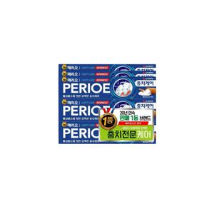 불소치약 페리오치약 캐비티케어플러스 130g 3입 3개
