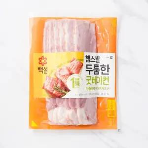 CJ 백설 햄스빌 두툼한 굿베이컨 340g