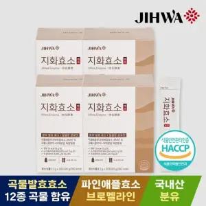 지화 저분자발효 글루텐분해 효소 4박스 120포