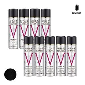 더마클라센 스타일앤 볼륨짱짱 흑채 스프레이 블랙 120ml x9