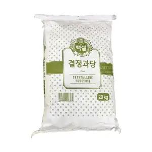 CJ 제일제당 백설 결정과당 20kg 대용량 스위트리가마랑