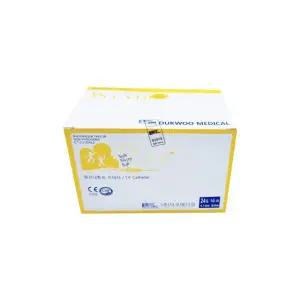 덕우 정맥카테타 24G 혈관 튜브 50개입