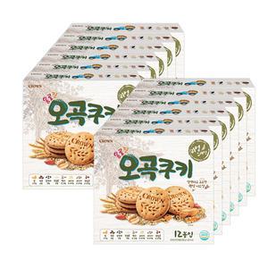 크라운 옹골진 오곡쿠키 288g(12봉입)x12개(1BOX)