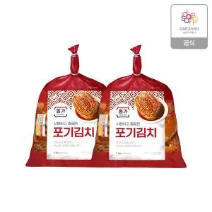 [종가집][본사직영]종가 포기김치 4kg2개(기획)