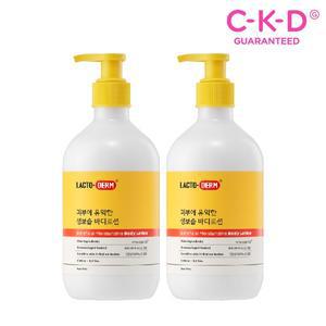 [기타][CKD] 락토덤 피부에 유익한 피부에유익한 생보습로션 500ml 2개