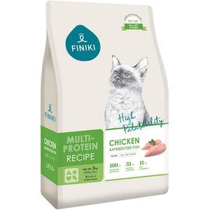 피니키  멀티프로테인 치킨&피쉬 고양이사료 3kg