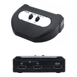 2포트 HDMI 스위치 선택기 hdcp 컴퓨터 수동 전환기