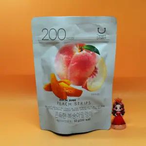 2++2 딜라이트 프로젝트 쫀득한 복숭아 말랭이 62g + 62g + 62g + 62g